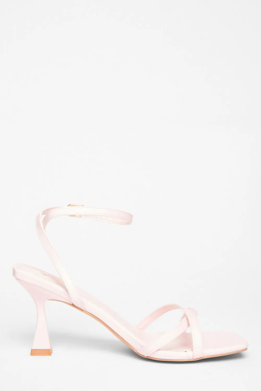 Quiz Heels>Strappy Flared Heels