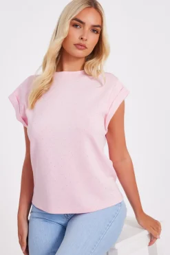 Quiz Summer Tops|Going Out Tops>Stud Detail Top