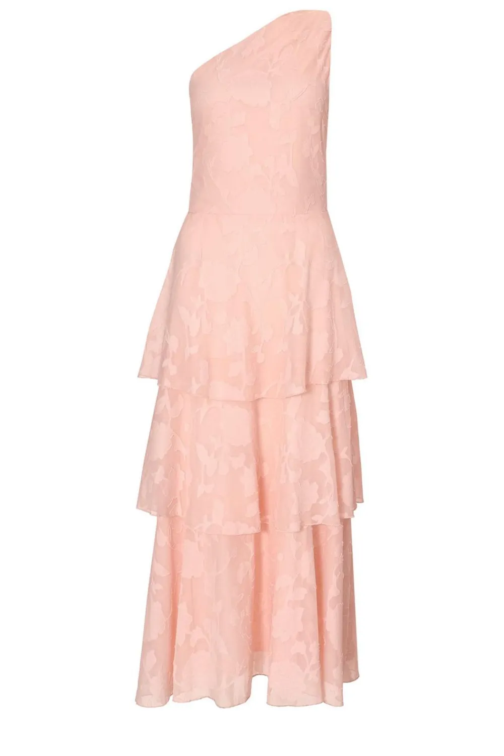 Quiz Prom Dresses|Prom & Ball>Pink Tiered Maxi Dress