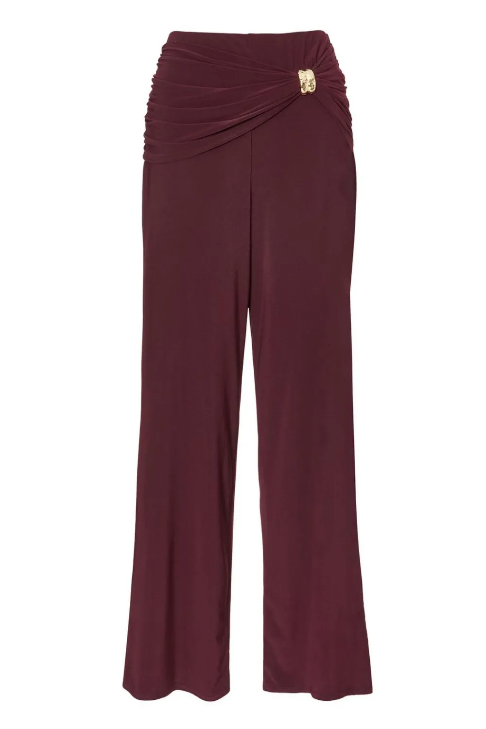 Quiz Trousers|Going Out>Buckle Wide Leg Trousers