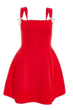 Quiz Trending: Red|Red Dresses>A-Line Mini Dress