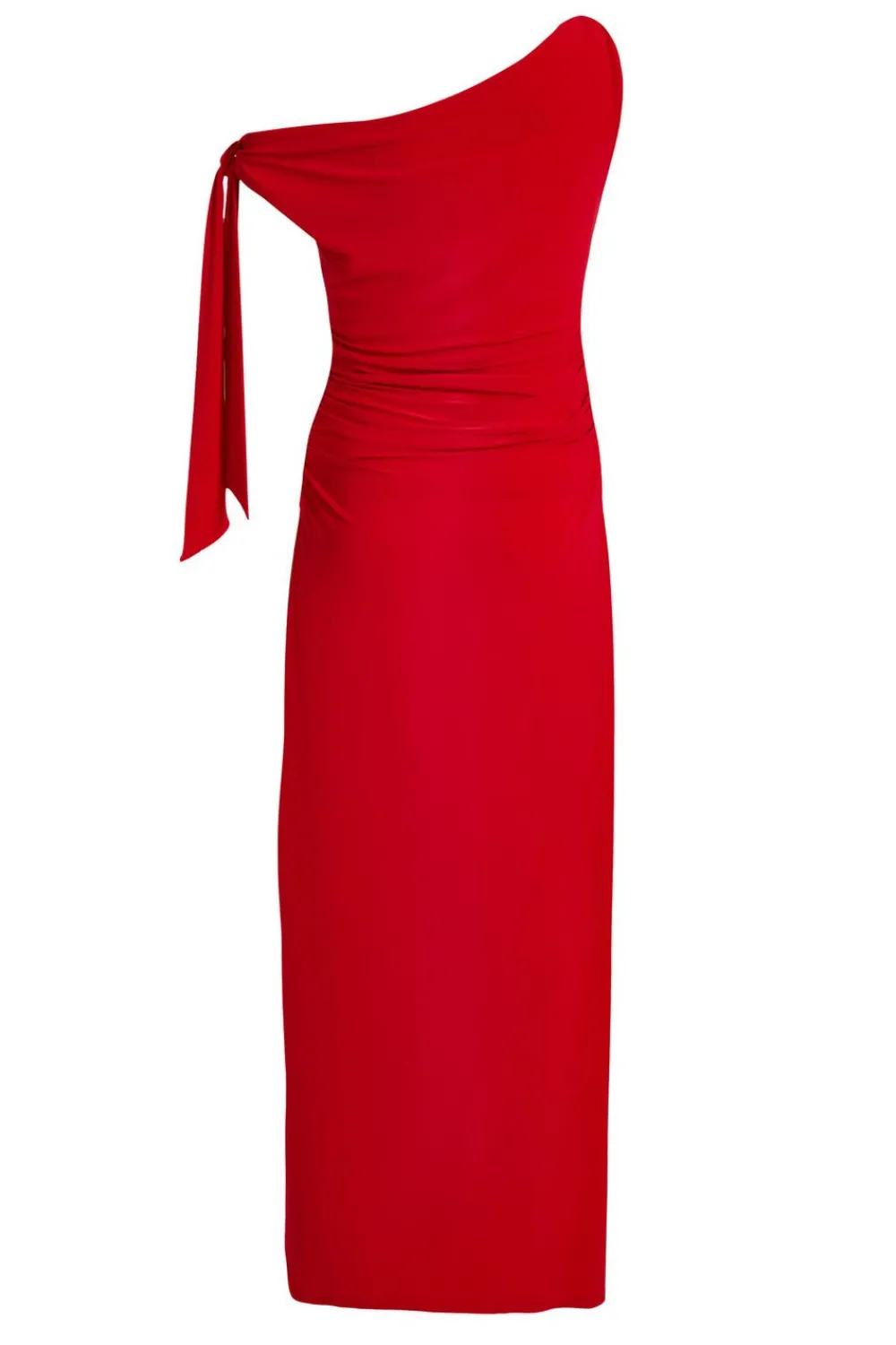 Quiz Day At The Races|Trending: Red>Red Asymmetric Midaxi Dress