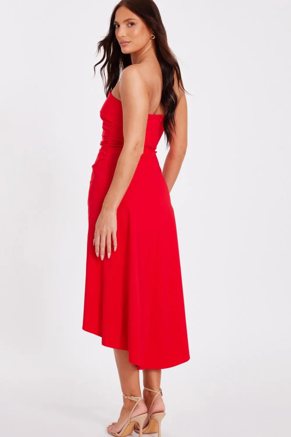 Quiz Day At The Races|Christening Guest>Bandeau Midi Dress