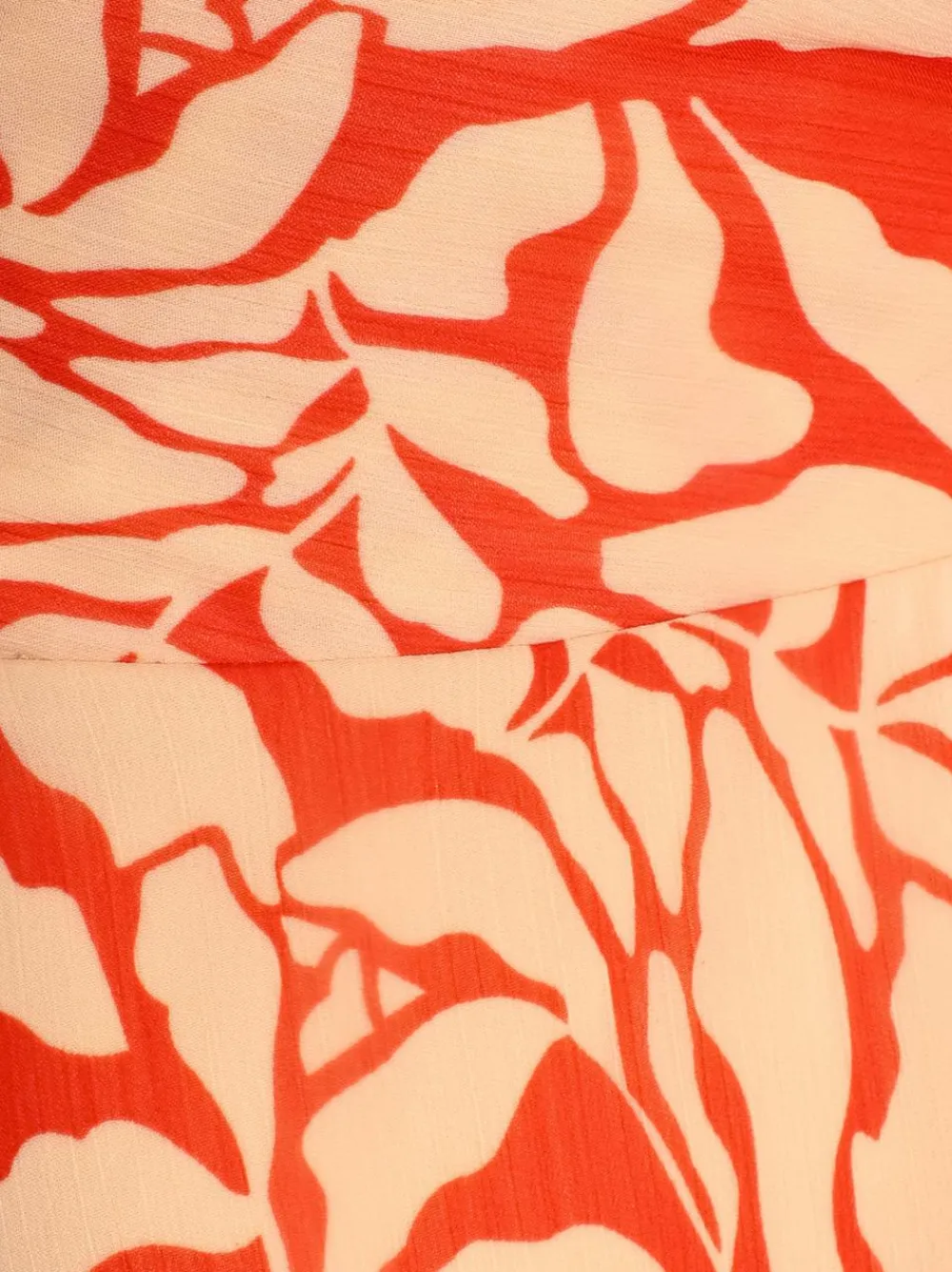 Quiz Summer Tops|Going Out Tops>Red Chiffon Floral Tie Top