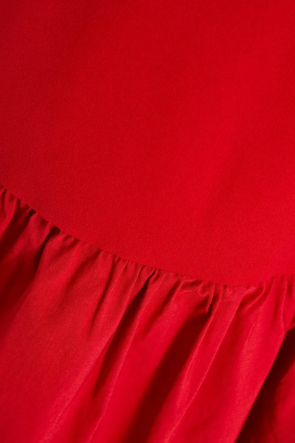 Quiz Trending: Red|Red Dresses>Puff Ball Midi Dress