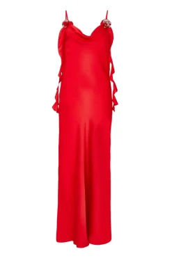 Quiz Day At The Races|Christening Guest>Satin Corsage Midaxi Dress