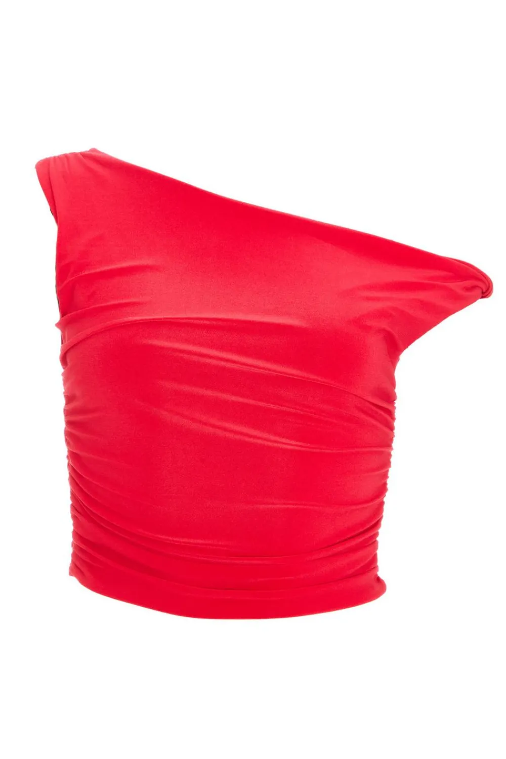Quiz Crop Tops|Trending: Red>Twist Crop Top