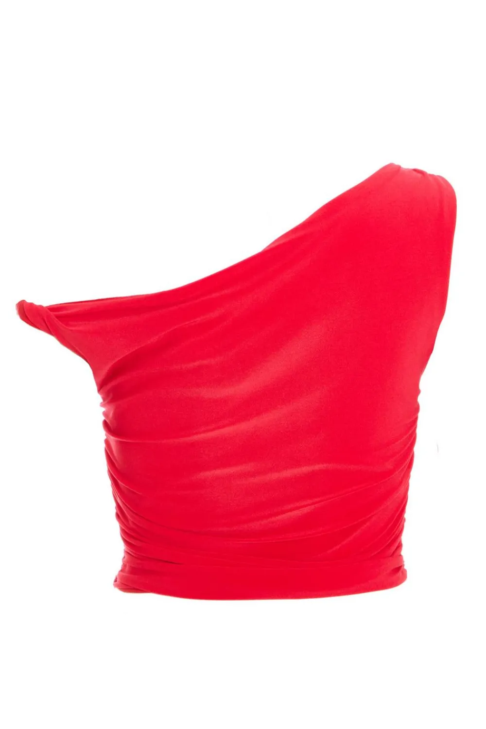 Quiz Crop Tops|Trending: Red>Twist Crop Top