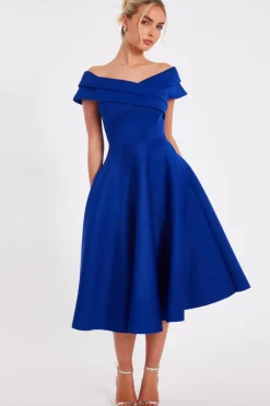 Quiz Day At The Races|Christening Guest>Bardot Midi Dress