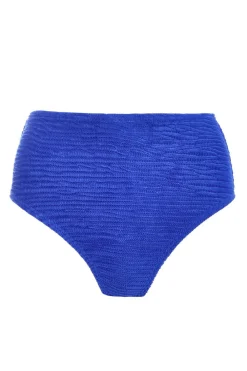 Quiz Holiday Accessories|Holiday>Royal Blue Crinkle Bikini Bottoms