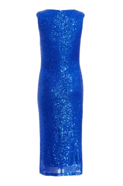 Quiz Royal Blue Dresses|Midi Dresses><noscript><img width=