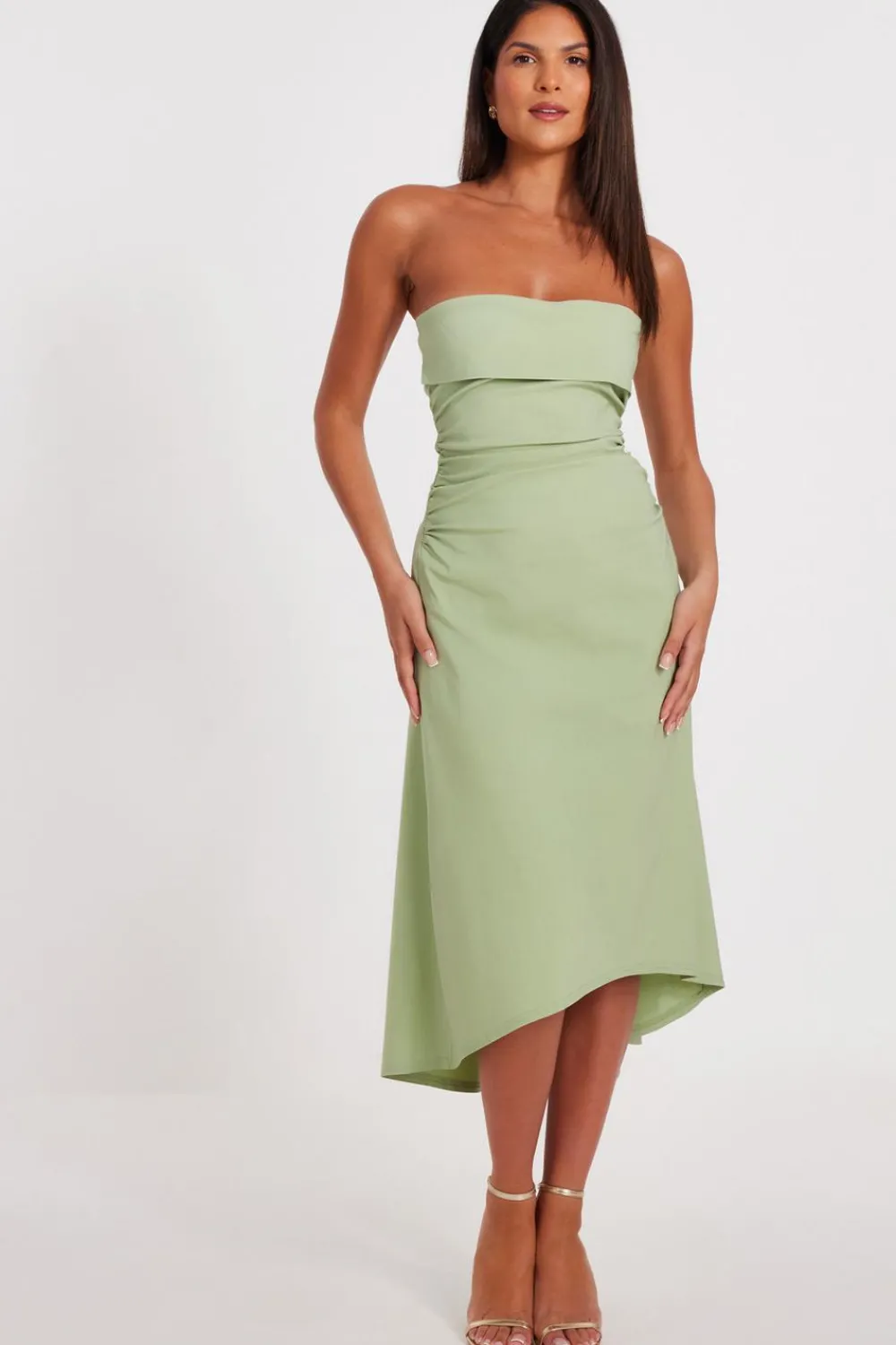 Quiz Day At The Races|Christening Guest>Bandeau Midi Dress
