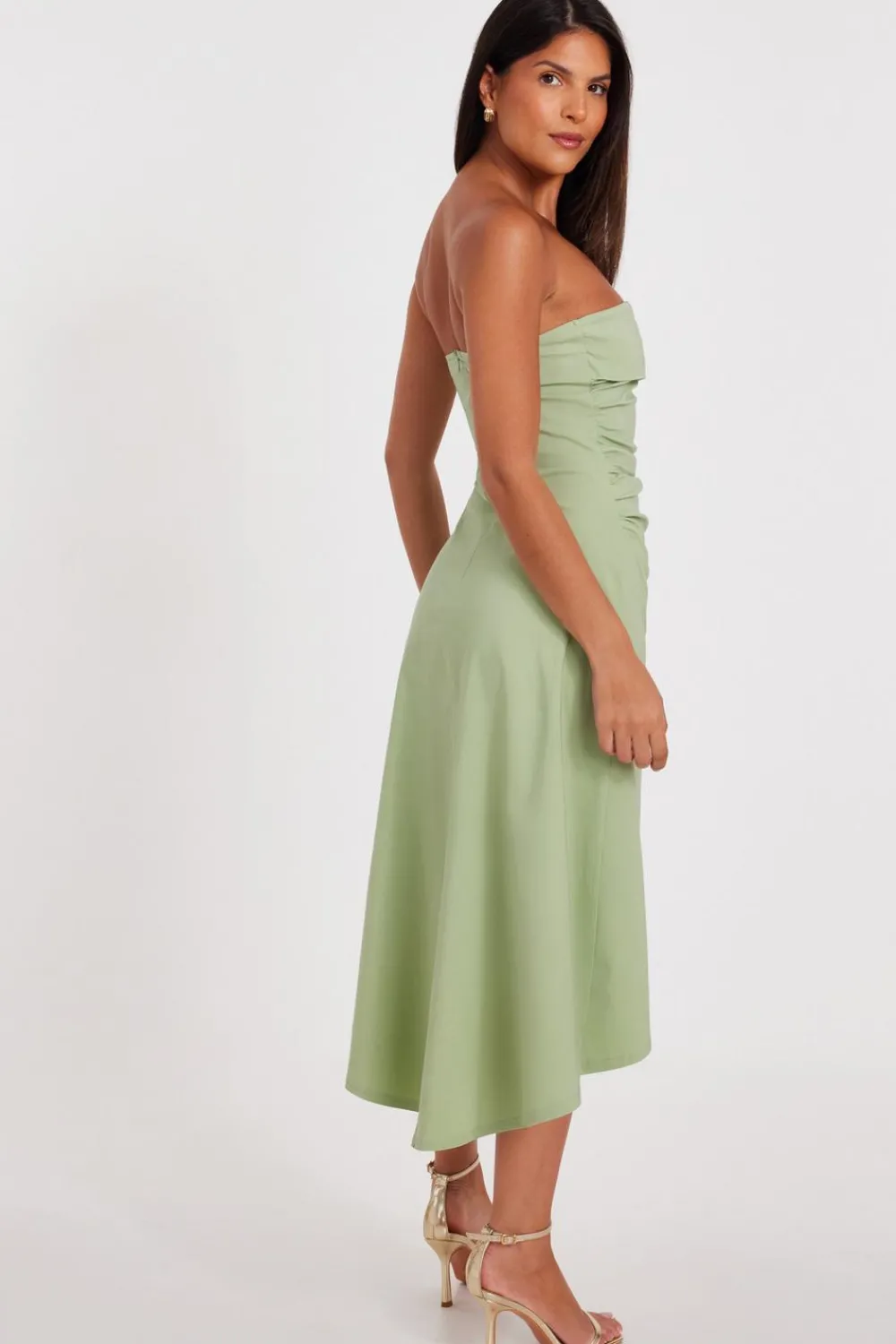 Quiz Day At The Races|Christening Guest>Bandeau Midi Dress