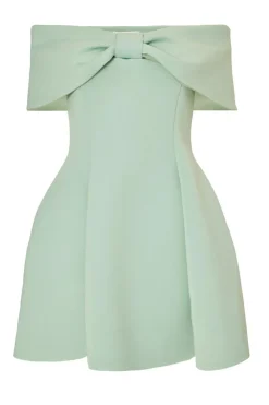Quiz Day At The Races|Dresses>Bardot Bow Skater Dress
