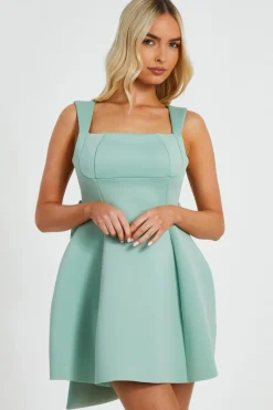 Quiz Day At The Races|Dresses>Bow Skater Dress