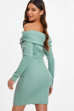 Quiz Mini Dresses|Green Dresses><noscript><img width=