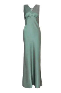 Quiz Prom Dresses|Prom & Ball>Satin Cowl Back Maxi Dress