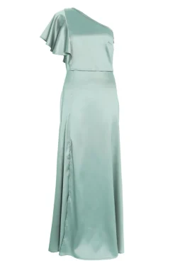 Quiz Prom Dresses|Prom & Ball>Satin One Shoulder Maxi Dress