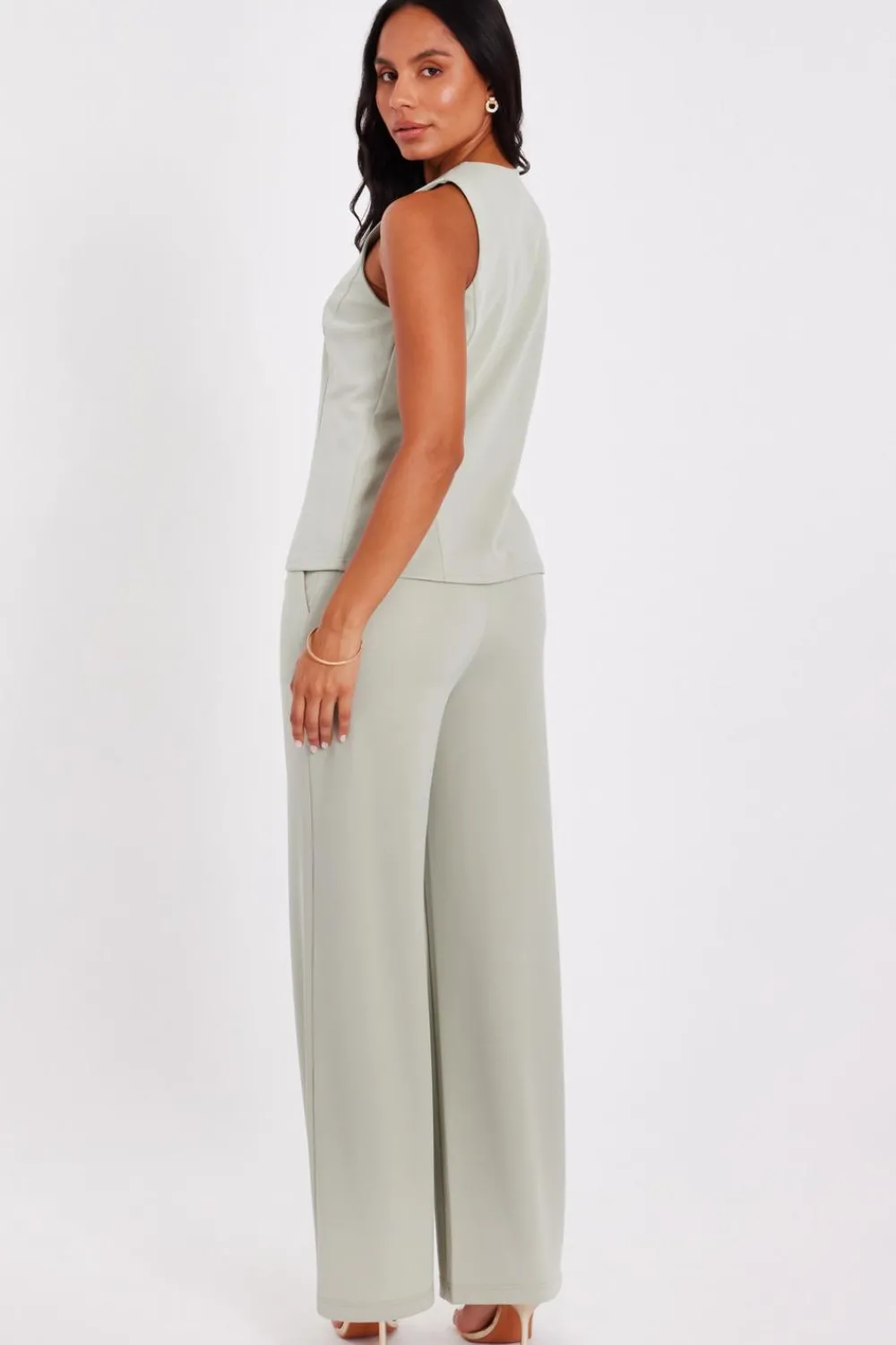 Quiz Day At The Races|Christening Guest>Wide Leg Trousers