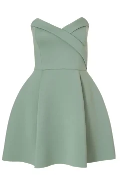 Quiz Day At The Races|Dresses>Wrap Front Mini Dress