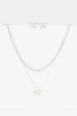 Quiz Jewellery Sets|Jewellery>Bow Jewellery Set