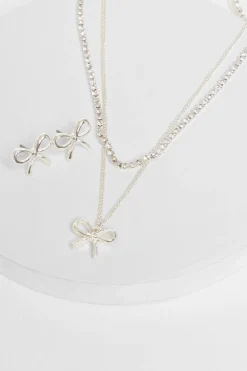 Quiz Jewellery Sets|Jewellery>Bow Jewellery Set