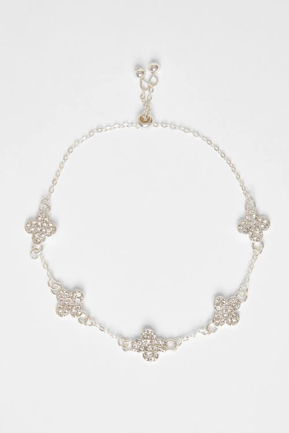 Quiz Jewellery Sets|Jewellery>Clover Diamante Toggle Bracelet