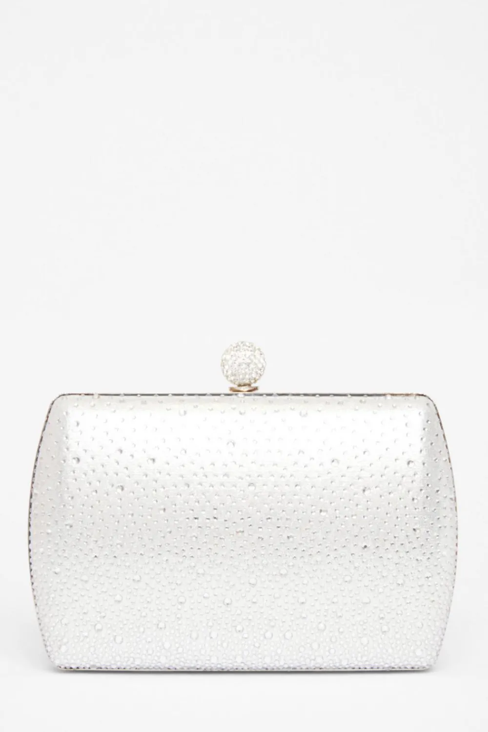 Quiz Wedding Accessories|Bags>Diamante Curve Box Bag