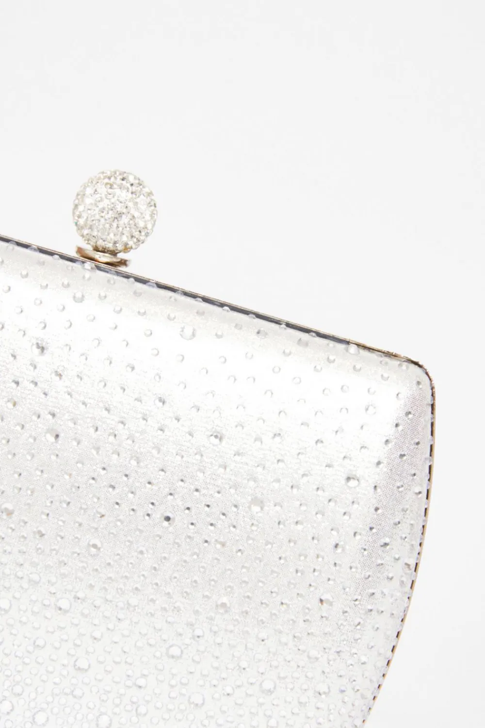 Quiz Wedding Accessories|Bags>Diamante Curve Box Bag