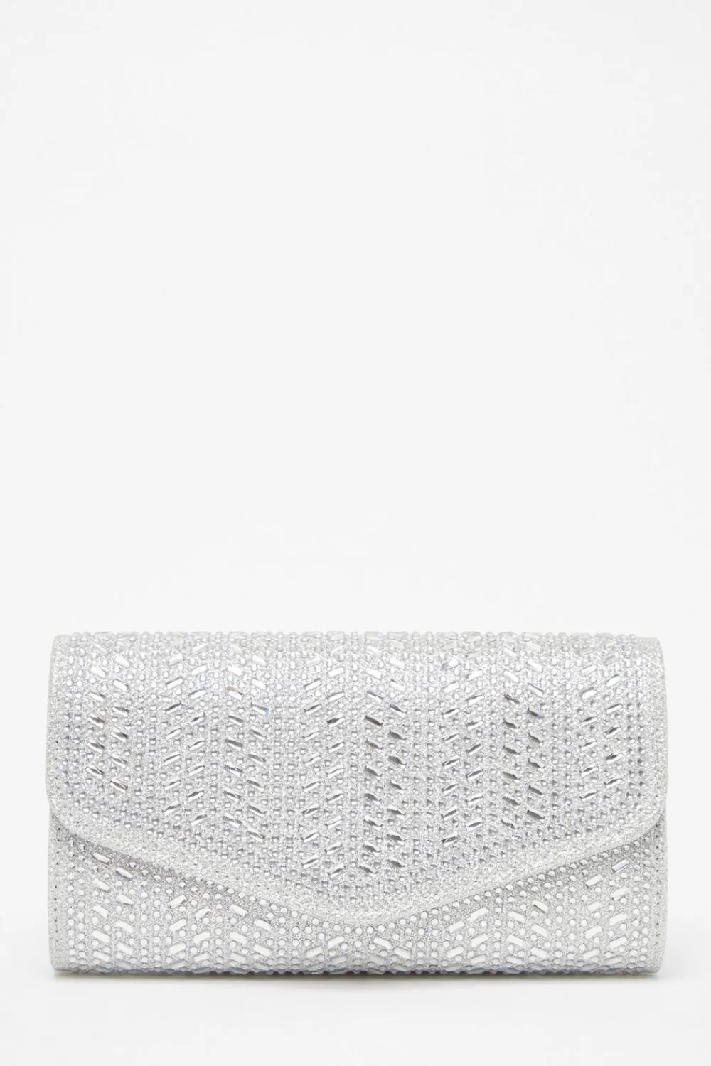 Quiz Wedding Accessories|Bags>Diamante Envelope Clutch Bag