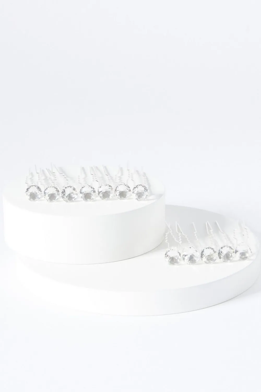 Quiz Wedding Accessories|Jewellery>Silver Diamante Hair Pins