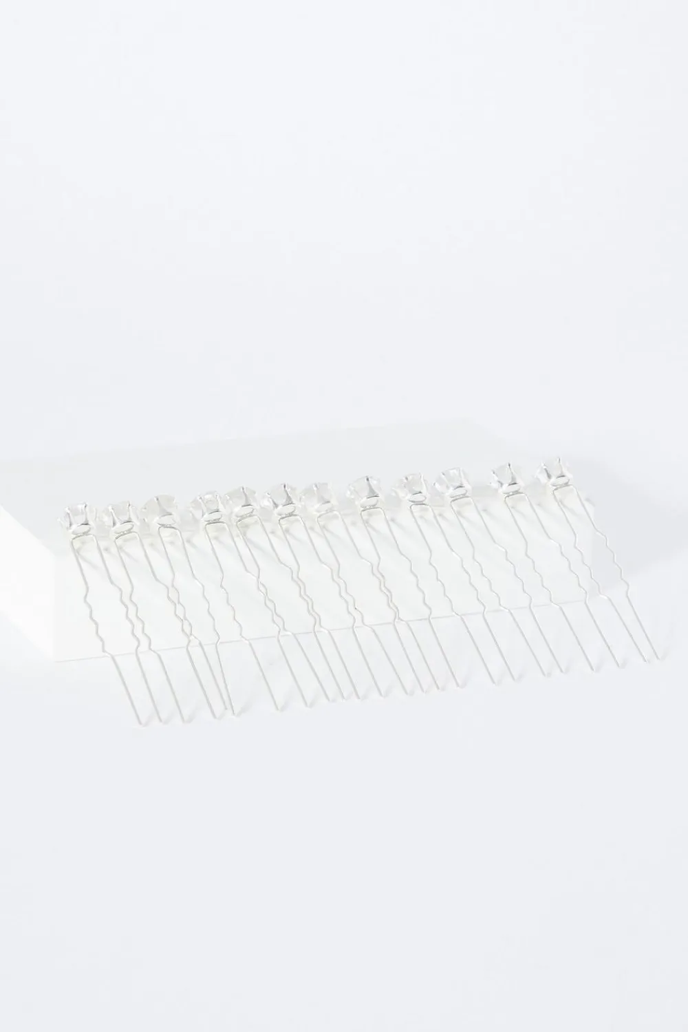 Quiz Wedding Accessories|Jewellery>Silver Diamante Hair Pins