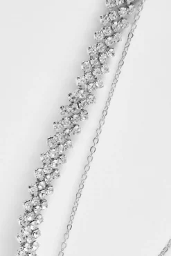 Quiz Jewellery>Diamante Layered Necklace