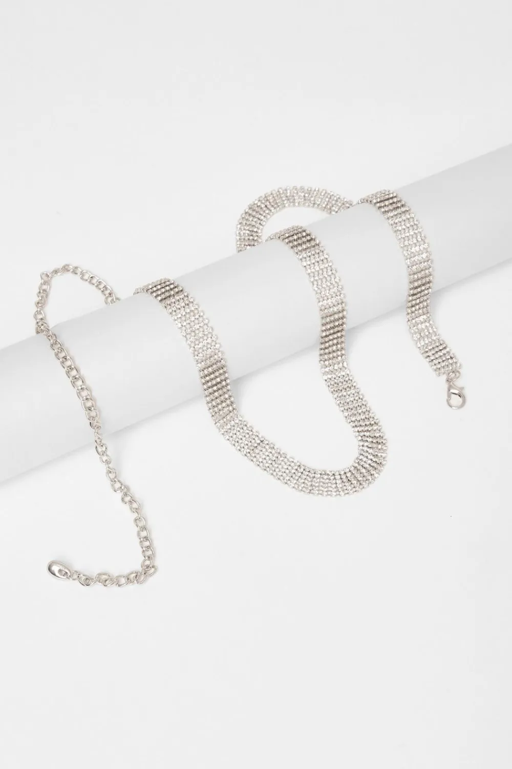 Quiz Belts|Occasion Accessories>Diamante Small Chain Belt