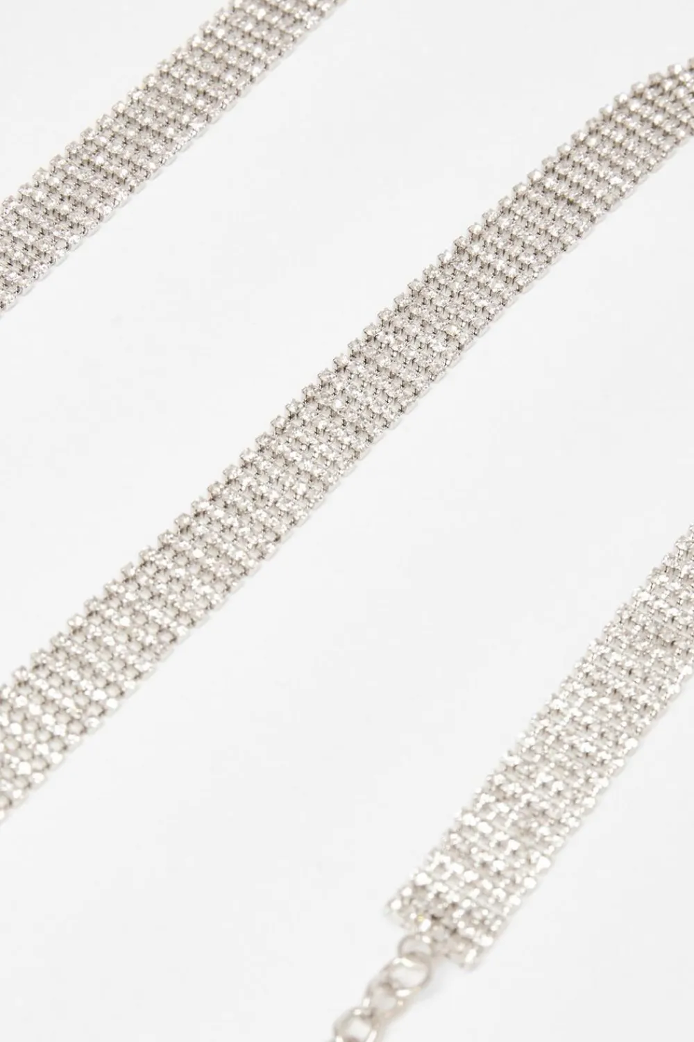 Quiz Belts|Occasion Accessories>Diamante Small Chain Belt
