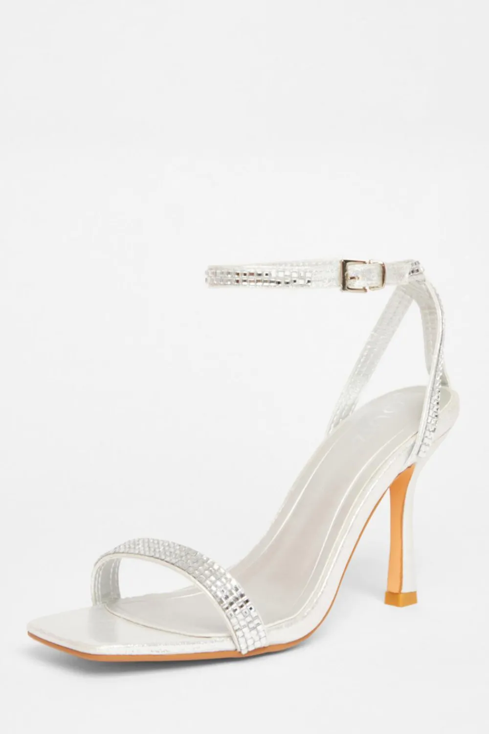 Quiz Occasion Shoes|Heels>Diamante Strap Heels