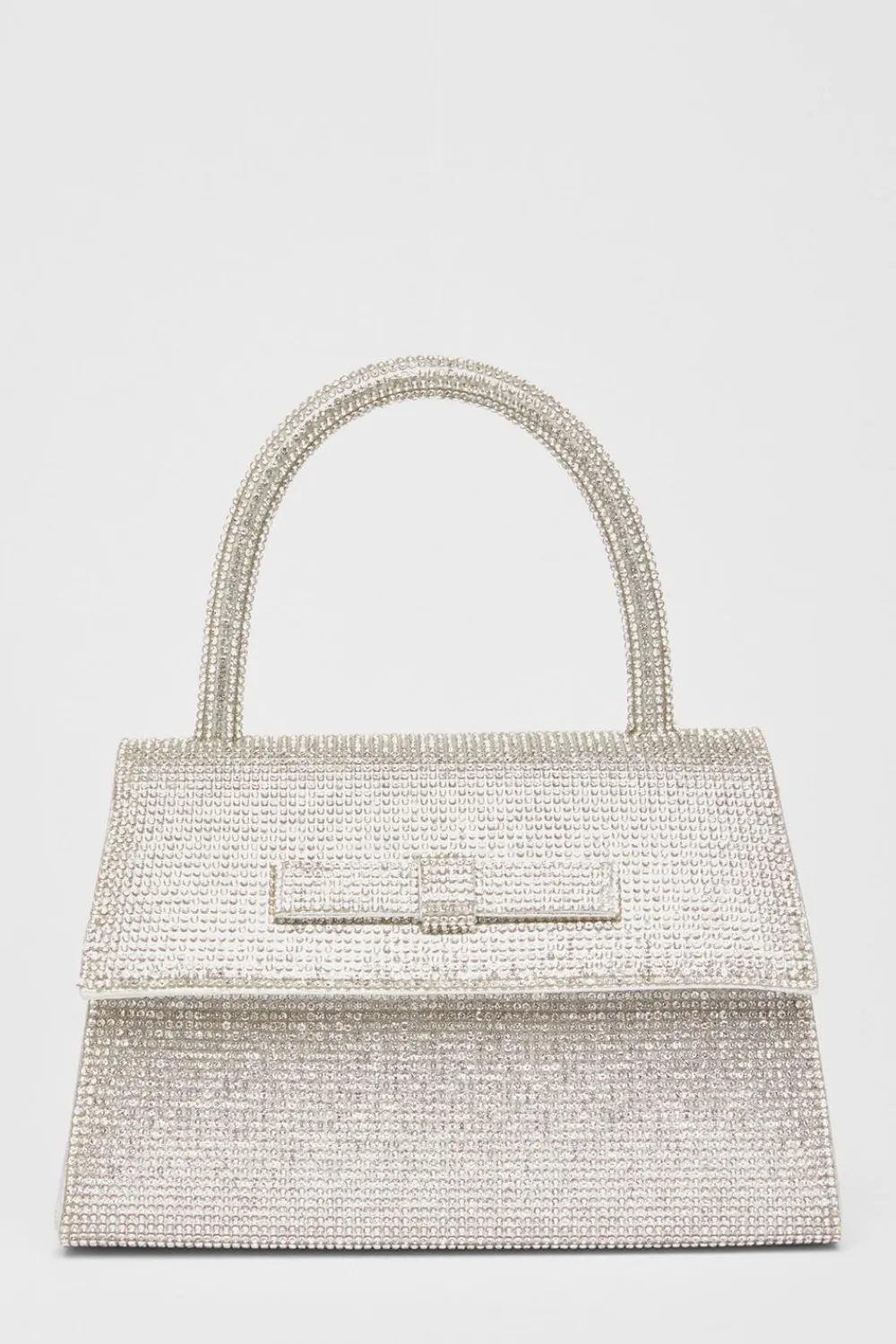 Quiz Wedding Accessories|Bags>Diamante Top Handle Bag