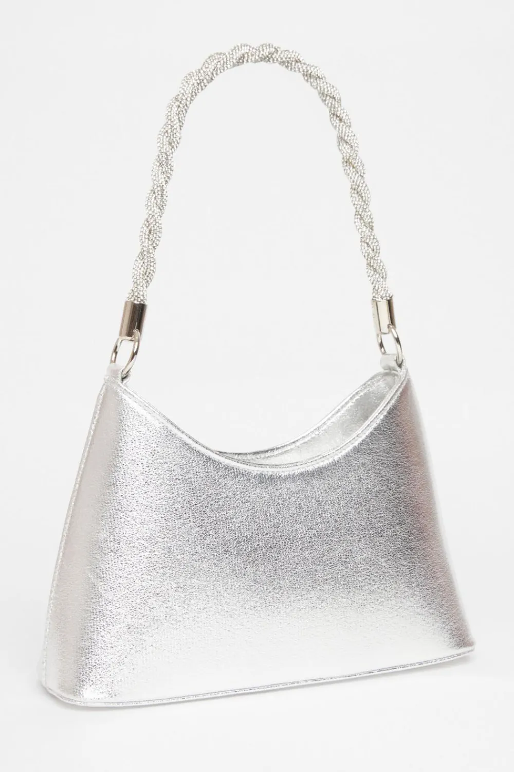 Quiz Bags|Occasion Accessories>Diamante Twist Handle Bag