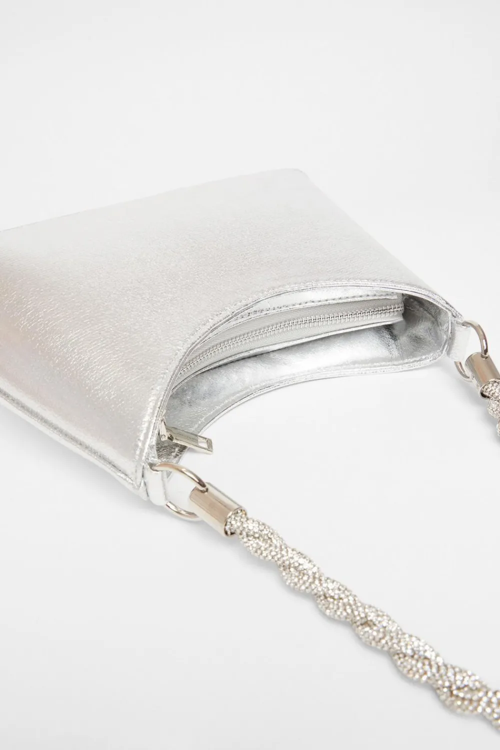 Quiz Bags|Occasion Accessories>Diamante Twist Handle Bag