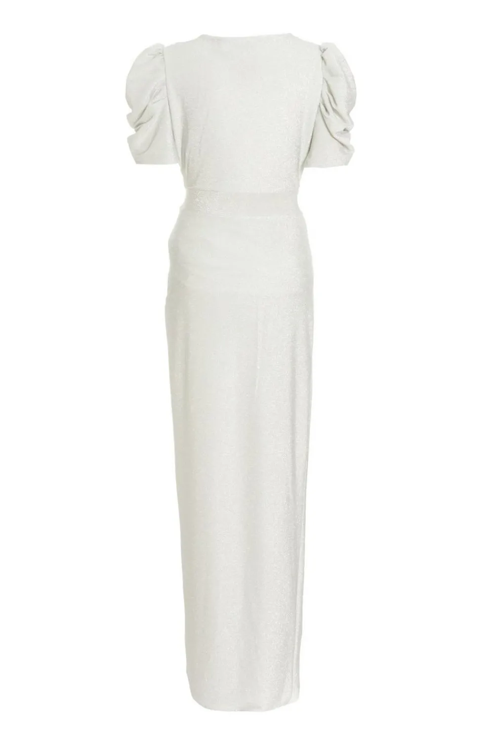 Quiz Prom & Ball|Evening Dresses>Silver Glitter Wrap Maxi Dress