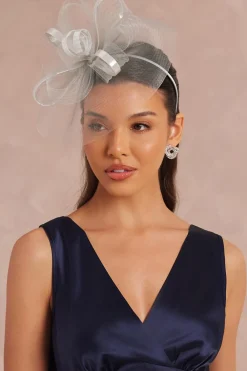 Quiz Wedding Accessories|Fascinators>Shimmer Loop Fascinator