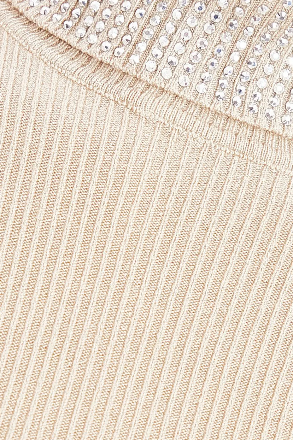 Quiz Knitwear|Casual Clothing>Diamante Roll Neck Dress