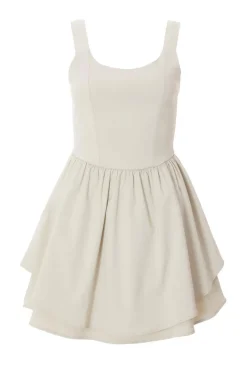 Quiz Summer Clothes|Holiday>Stone Double Layered Skater Dress