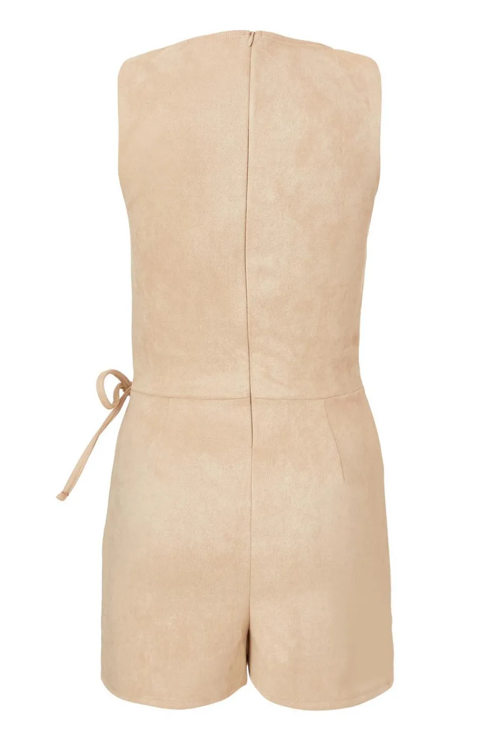 Quiz Playsuits|Summer Clothes>Faux Suede Playsuit