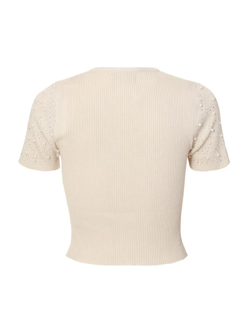 Quiz Summer Tops|Going Out Tops>Knit Embellished Crop Top