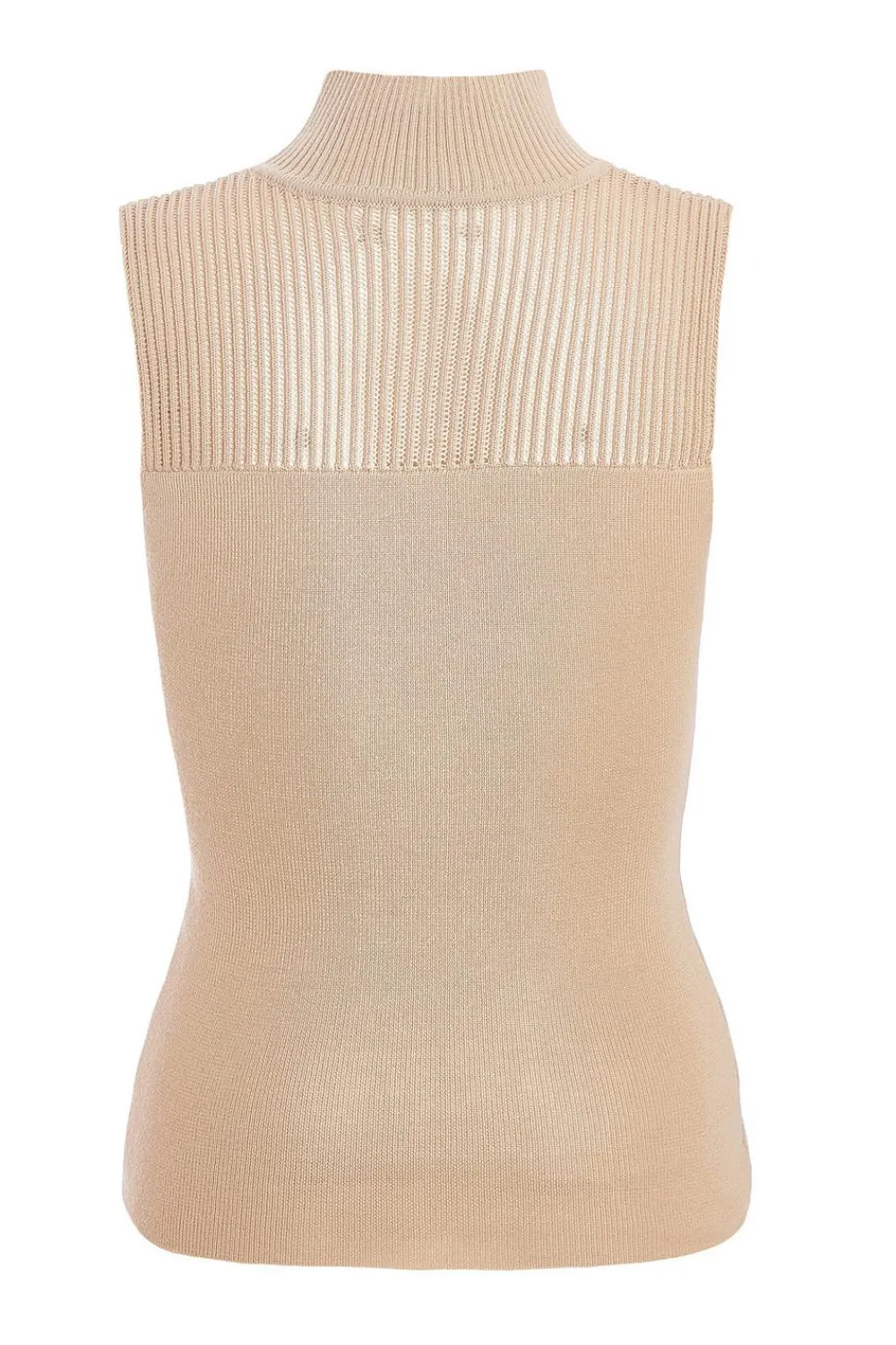 Quiz Day Tops|Workwear>Knit High Neck Top
