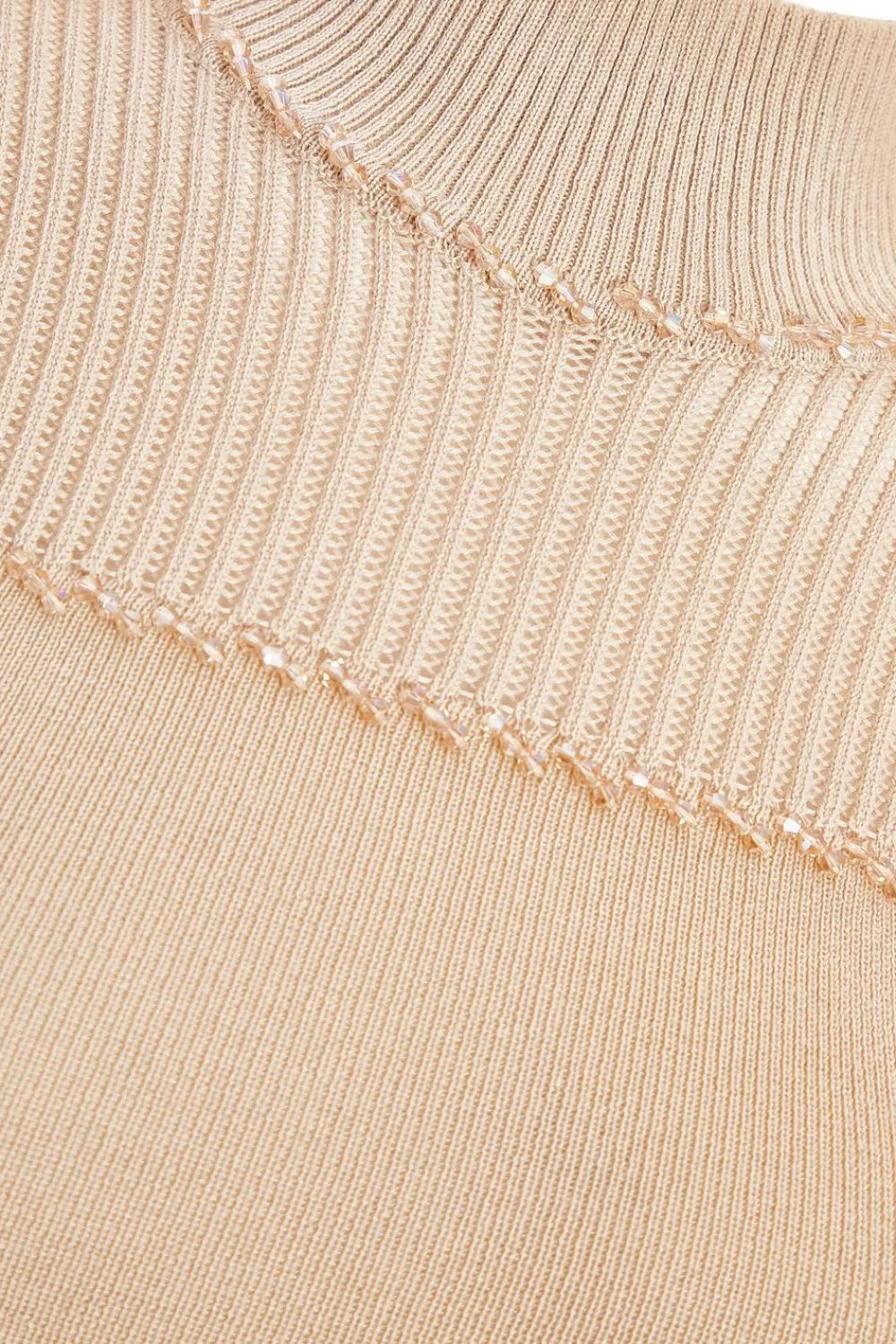Quiz Day Tops|Workwear>Knit High Neck Top
