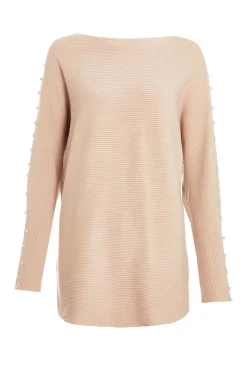 Quiz Knitwear|Jumpers>Knitted Beaded Batwing Jumper