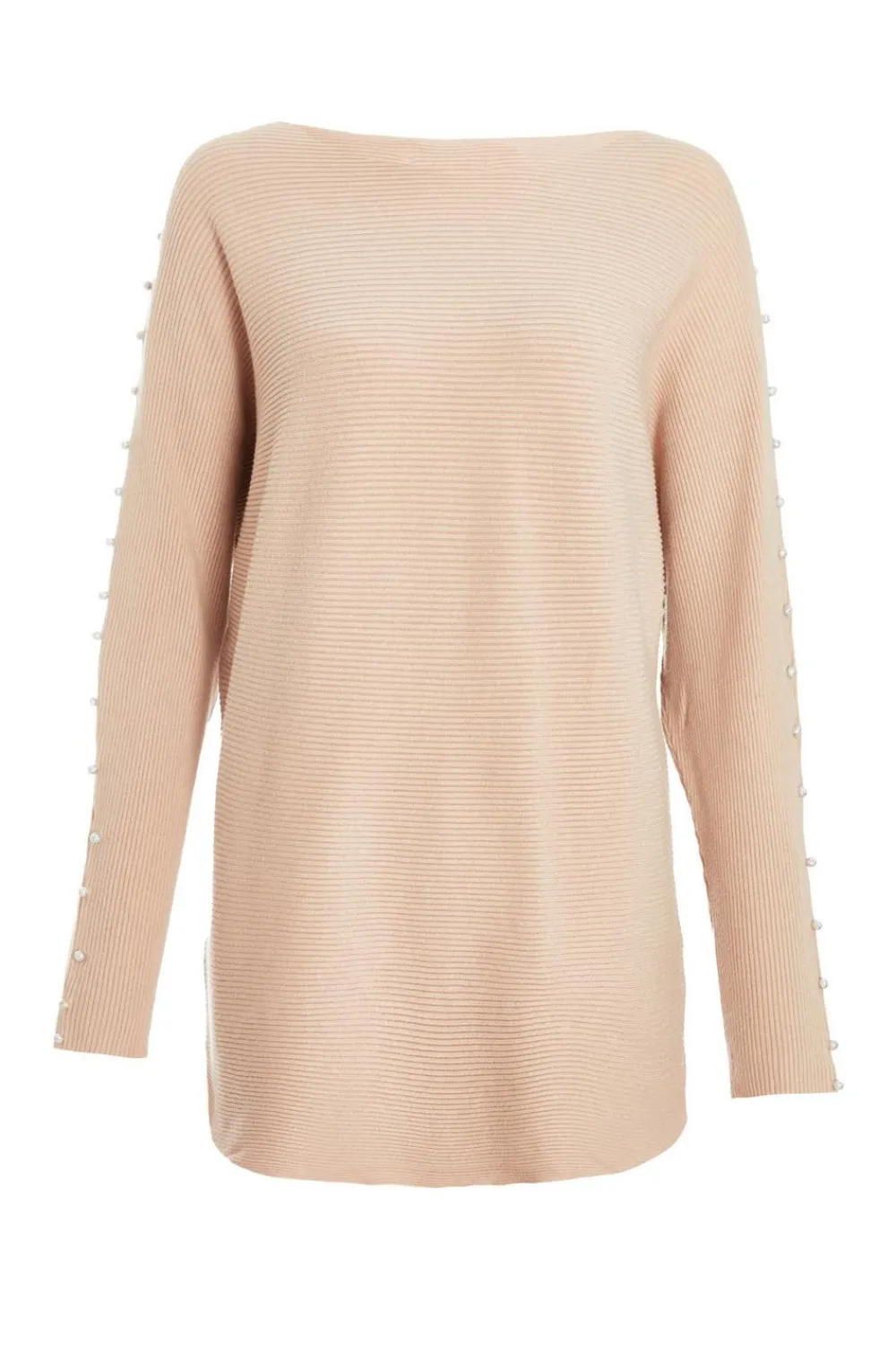 Quiz Knitwear|Jumpers>Knitted Beaded Batwing Jumper