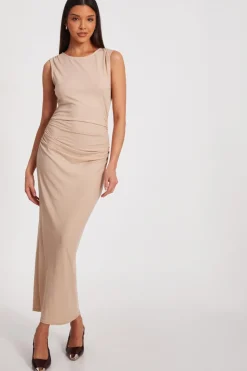 Quiz Workwear|Going Out>Ribbed Midaxi Dress